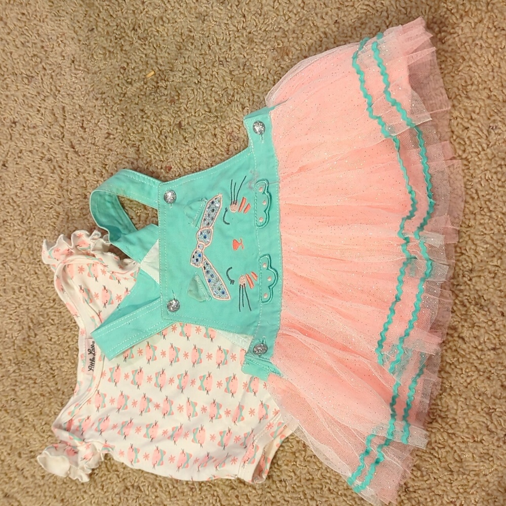 6/9 Month Baby girl 2 pc outfit